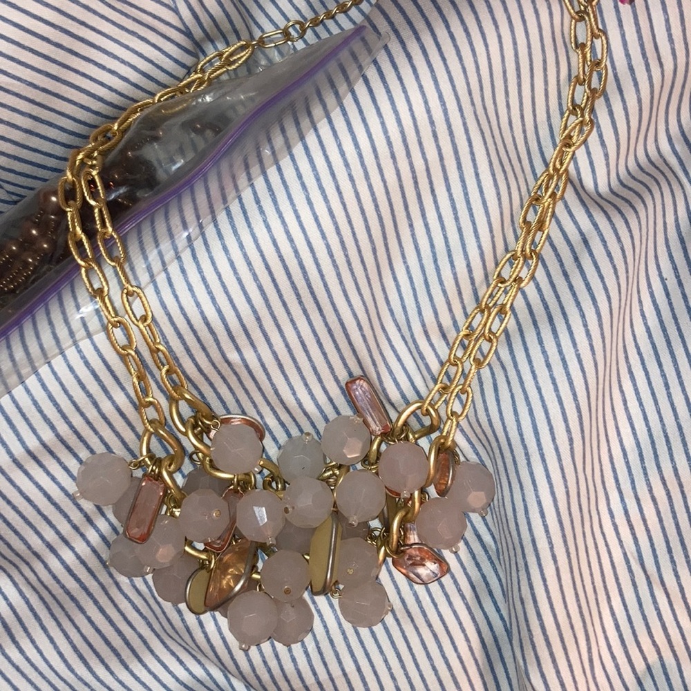 Metal And plastic unique exquisite necklace